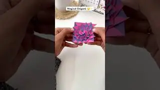 Origami curlicue tutorial | Kinetic origami | Art beats