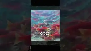 Salmon death breeding#youtubeshorts #shortvideo #animals #fish #magic #salmon