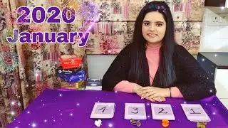 Pick a Card- January 2020 Prediction in Hindi & English *Tarot Reading*