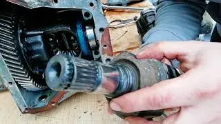 Extraccion Punta de eje y diferencial a131l caja automatica 1/2