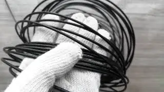 Black Color PVC Coated Galvanized Steel Wire Rope
