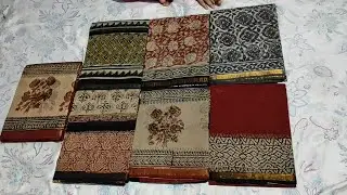Kota Doria Cotton ।। Sarees ।। New collection ।। Free Shipping ।। Hand block print sarees ।। Trend🔥🔥