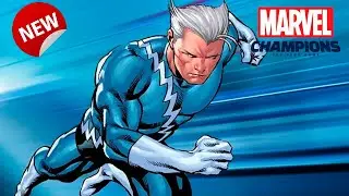 MARVEL CHAMPIONS | Probando a Quicksilver (Mercurio)!