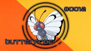 Butterfree Pok&eacute;dex (+Gigantamax form)