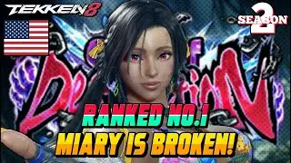 Tekken 8 &ndash; Ranked No.1 MIARY ZO Is Cooking Like Crazy &ndash; Monster Domination!