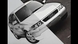 SPEED DRAWING DESENHO CARRO REALISTA| Encomenda para cliente | Realistic drawing car