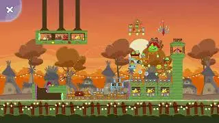 Турнир 1-го уровня Angry Birds Friends 1653, три звезды, без бонусов, прохождение 24.11.2025