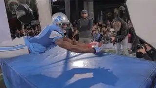Madden NFL 13 Cover Shoot with Calvin Johnson