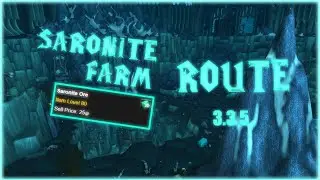 Saronite Farm Route! - World of Warcraft 3.3.5!