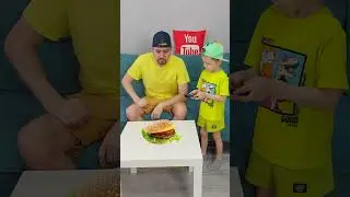 Hamburger Head #shorts