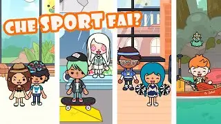 Tutti gli SPORT di Rainbow City !  [ Toca life world storie ita ]