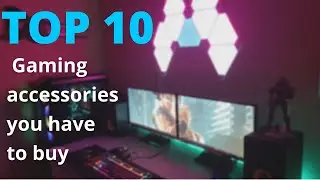 Top 10 BEST Gaming Setup Accessories 🎮[2021]