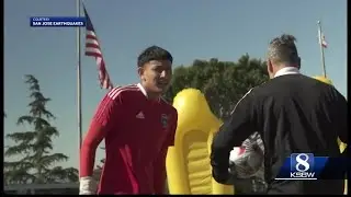 Local professional soccer player joins San Jose Earthquakes training camp
