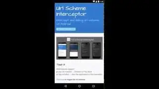 Url Scheme Interceptor - Android