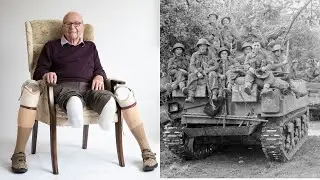 Wounded D-Day veteran  recalls his story 