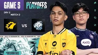 ONIC vs EVOS | Playoffs Day 2 | Game 5 | #MPLIDS16