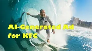 AI Generated Mock Ad for KFC:  The Colonel's Quest.