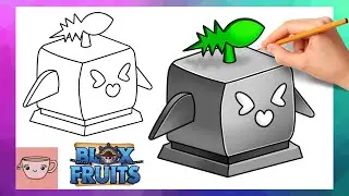 How To Draw Rocket Fruit from Blox Fruits | Easy Drawing Tutorial