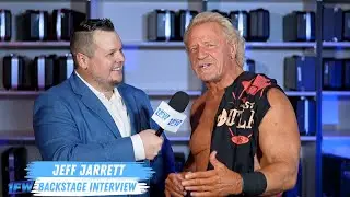 Jeff Jarrett Backstage Interview at 1 Fall Wrestling Satnam Singh Jay Lethal QT Marshall