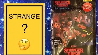 Коллекция наклеек Panini Stranger Things: The Upside Down 2022 (обзор)