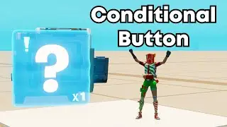 How do you use the Conditional Button Device in Fortnite Creative? (ITEM BUTTON)