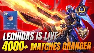 India&rsquo;s Rank Granger! Leonidas Live 🔥 | 4000+ Granger Matches | Moba Legend 5V5