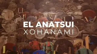 El Anatsui, XOHANAMI, 2025, Safety Curtain, museum in progress, Vienna State Opera
