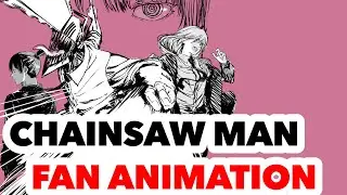 Chainsaw man fan animation  Reze vs Denji