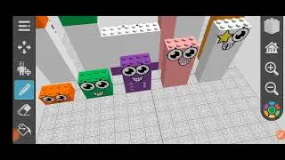 1x2=2 number blocks fanfiction draw bricks