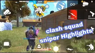 Clash squad sniper Highlights || Sniper gaming Telugu🇮🇳 || Free fire Highlights🇮🇳 #india #phadi