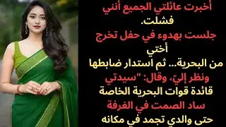 قالوا إنني فشلت… ثم قال ضابط أختي: سيدتي قائدة الـ