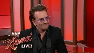 Jimmy Kimmel Interviews Bono About the Fight Against AIDS