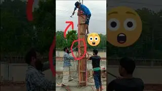 amazing workers Skills of Column Formwork 😮 #shuttering #construction #viral #viralvideo #shorts