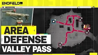 Valley Pass Area Defence AFK Strategy - Refugee Camp |【Arknights: Endfield】