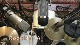Comparing a few mics (OH / Room) for my drumrecordings.