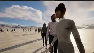 Unreal Engine 5.4 - How to Setup City Sample Crowds (Metahumans) (MassAI) - Part 1/5 - 4K