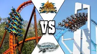Thunderbird vs. Gatekeeper Roller Coaster Battle! Which One Is Better?