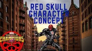 Red Skull Character Concept! Marvel Contest Of Champions