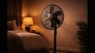 Safe Home 🌙 #3 | Gentle Fan Noise for Deep Sleep (1 Hour)