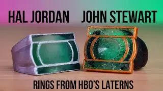 3D Printing Green Lantern Rings | Inspired from HBO Lanterns John Stewart & Hal Jordan Props