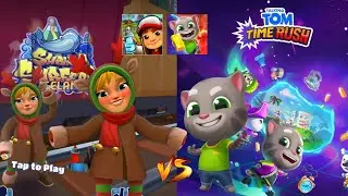 Subway surfers Vs Talking tom Time Rush