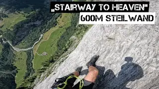 Geisteskranker Klettersteig und Übernachtung in Berghütte🇨🇭