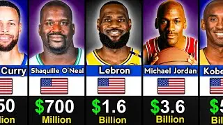 Richest Basketball Players Of All Time | Net Worth Of Top 100 Best NBA Players |