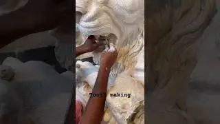 Tooth making for tiger, Durga mata #durgamaa #durgamata #mataji #matarani #durgamaa #durgamata