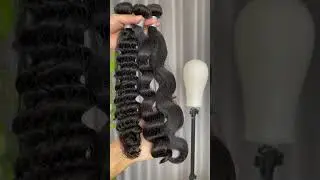 Virgin Hair Bundles DeepWave LooseDeep BodyWave 20 Inch #wholesale #hairfactory #humanhair #rawhair