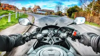 Oakley to Stanton Saint John | Honda CBR650F (4K) cinematic rideout
