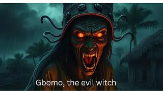 Gbomo, the evil witch. #wickedness, #evil, #bravery, #teamwork, #hero,