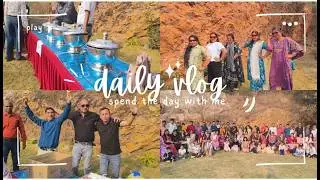 आज की Cg group picnic yadgar Rahi ❤️| Daily Vlog ! Kamini Paikara vlog674