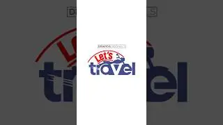 Revealing Let's Travel Logo Animation #letstravel