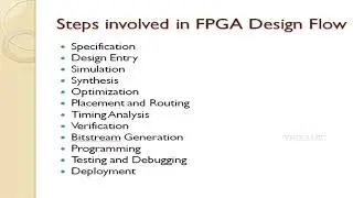 Explained - FPGA design flow